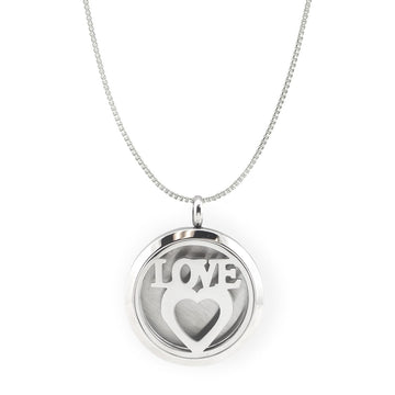 Love Essential Oil Diffuser Pendant